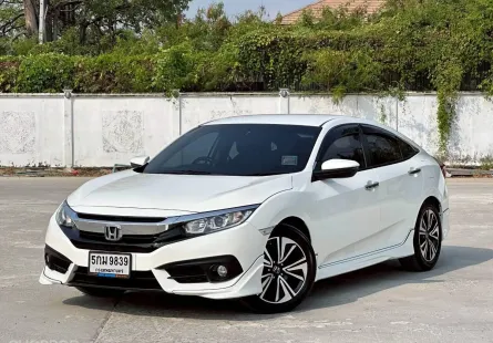 Honda Civic 1.5 Turbo 2016 รถบ้านแท้ ซื้อสดไม่มี VAT รถสวย มือเดียวป้ายแดง  