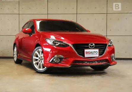 2015 Mazda 3 2.0 S Sports Hatchback AT ไมล์แท้ 5 หมื่น (วิ่งน้อยมาก) ชุดแต่งรอบคัน B125