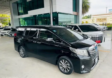 Toyota Alphard 2.5 HYBRID E-Four 2015 รถตู้สุดหรูมือสองสภาพดี ไมล์แท้ มือแรก
