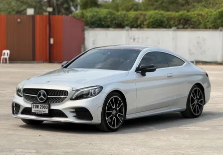 Mercedes-Benz C-Class C200 Coupe 2019 เลขไมล์น้อย มือเดียวป้ายแดง  