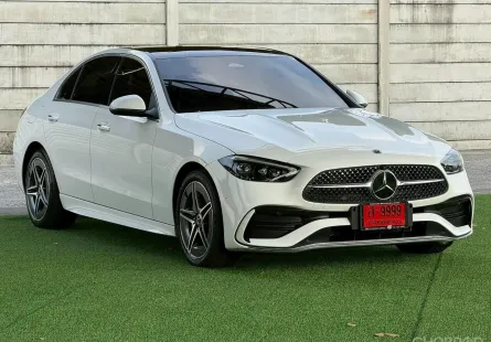 Mercedes-Benz C-Class C350e 2022 รถสวยสภาพดี ไมล์น้อย เจ้าของขายเอง  