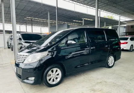 TOYOTA ALPHARD 2.4 V ปี 2011 รถสวย มือแรกออกห้าง พร้อมใช้ ไมล์แท้ รับประกันตัวถังสวย