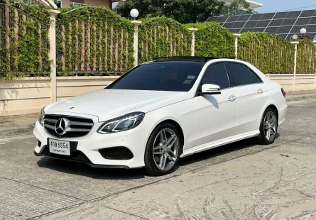 MERCEDES BENZ E300 2.2 BLUETEC HYBRID AMG DYNAMIC ปี 2015 สภาพนางฟ้า