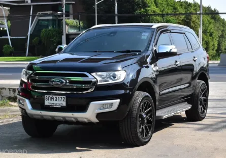 2017 Ford Everest 3.2 Titanium SUV รถบ้านมือเดียว ไมล์น้อย 