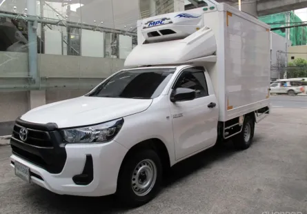 2024 TOYOTA REVO 2.4 ENTRY (เครื่องรุ่นใหม่ ยูโร5) หัวเดียว รถตู้เย็น ความเย็นติดลบ เกียร์ธรรมดา