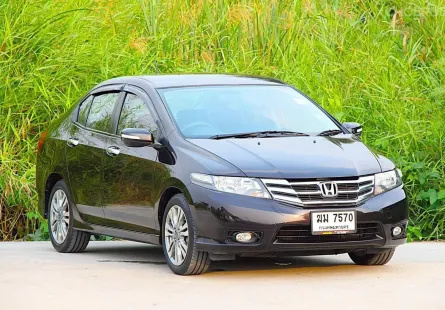 2012 Honda CITY 1.5 i-VTEC รถเก๋ง 4 ประตู ขายรถบ้าน มือเดียวป้ายแดง ไมล์น้อยสุด  