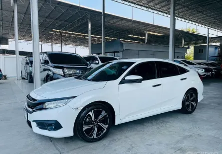 HONDA CIVIC 1.5 RS TURBO ปี 2016 รถสวย สภาพพร้อมใช้ ไมล์น้อย 6 หมื่นโล TOP สุด รับประกันตัวถังสวย