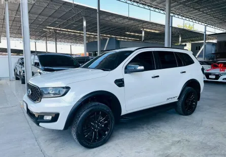 FORD EVEREST 2.0 TITANIUM SPORT ปี 2022 รถสวย มือแรกออกห้าง พร้อมใช้ ไมล์น้อย รับประกันตัวถังสวย