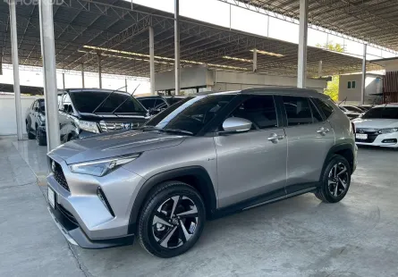 TOYOTA YARIS CROSS 1.8 HEV PREMIUM ปี 2024 รถสวย มือแรก สภาพป้ายแดง ไมล์ 2 หมื่น รับประกันตัวถังสวย