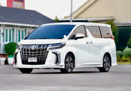 2021 Toyota ALPHARD 2.5 รถตู้/MPV รถสภาพดี มีประกัน ไมล์แท้  
