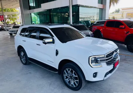 Ford Everest 2.0 Bi-Turbo Titanium 4WD ปี 24จด26 ไมล์แท้เข้าศูนย์ตลอด
