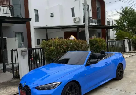 2024 BMW 4 Series 2.0 430i Convertible รถเปิดประทุน เจ้าของขายเอง 