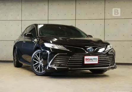 2022 Toyota CAMRY 2.5 HEV Premium Luxury Sedan AT ไมล์แท้ รับประกันตัวรถ 5 ปี 150,000 KM B1358