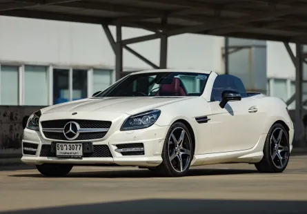 BENZ SLK 200 KOMPRESSOR ROADSTER R172 ปี 2013 สีขาว 