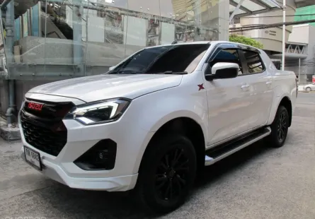 2024 ISUZU DMAX CAB-4 HI-LANDER 1.9 X-SERIES เกียร์ธรรมดา สีขาวมุก ปุ่มSTART 