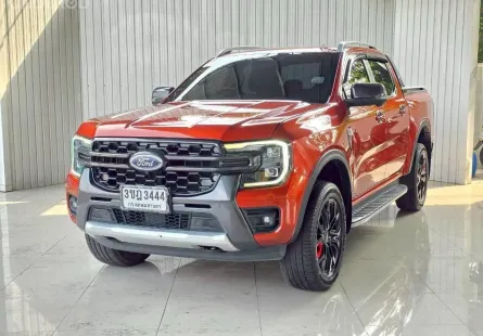 FORD RANGER 2.0 BI-TURBO WILDTRAK 4WD เกียร์Auto ปี 2022 จด 2023 โฉม DOUBLE CAB
