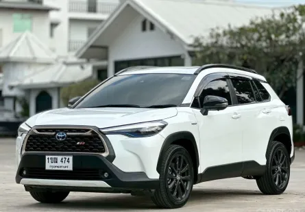 Toyota Corolla Cross 1.8 Hybrid Premium Safety สีขาว ปี 2020
