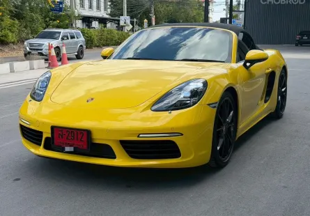 2017 PORSCHE 718 BOXSTER 2.0 Turbo สึเหลือง