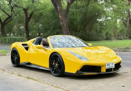 Ferrari 488 Spider 3.9 2019 ชุดแต่ง Novitec เต็มคัน รถสวย ไมล์น้อย ดูแลอย่างดี  