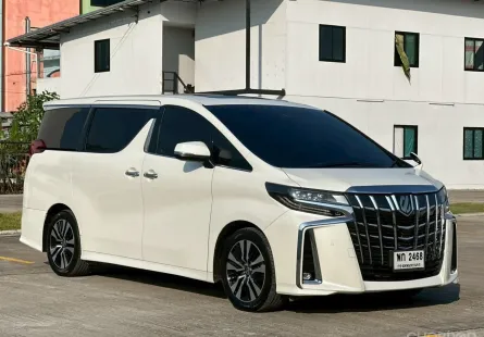2020 Toyota ALPHARD 2.5 รถตู้/MPV รถสวย ไมล์แท้ 70,000 km. 