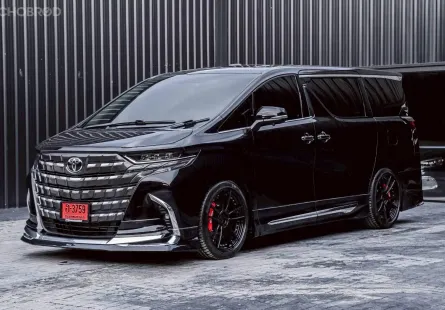 2023 Toyota ALPHARD 2.5 รถตู้/MPV รถบ้านมือเดียว ไมล์น้อย เจ้าของขายเอง  