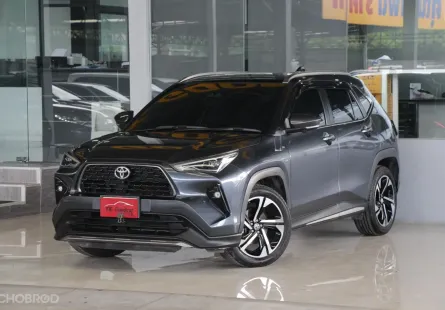 Toyota YarisCross 1.5 HEV Premium luxury ปี24สภาพป้ายแดง รถมือเดียว Warranty2027 ไมล์2x,xxxโล ฟรีดาว