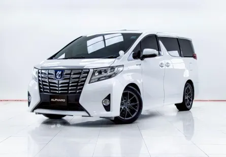 5C488 TOYOTA ALPHARD 2.5 HYBRID X E-FOUR AT 2015