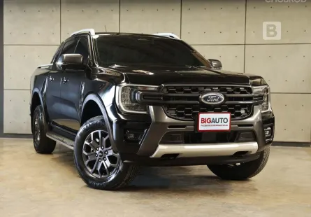 2023 Ford RANGER 2.0 Double Cab WildTrak Hi-Rider AT ไมล์แท้ 1 หมื่น รับประกัน 5 ปี 150,000 KM B3114