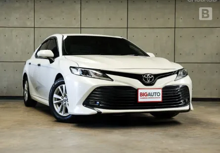 2019 Toyota CAMRY 2.0 G Sedan AT ไมล์แท้ 8 หมื่น พร้อมสีขาวมุก Platinum White Pearl B4638