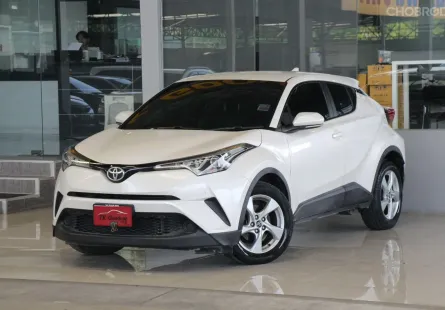 Toyota C-HR 1.8 ENTRY ปี 2019 ไมล์แท้แน่นอน21,xxxโล รถบ้านแท้ๆ สวยเดิมทั้งคันรับประกัน ออกรถ0บาท