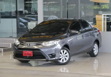 Toyota Vios 1.5 E ปี 2016 รถบ้านแท้ๆ ไมล์แท้7x,xxxโล ไม่เคยติดแก๊ส สวยเดิม ยางสวย ออกรถ0บาท