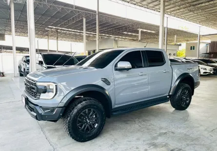 FORD RAPTOR 2.0 Bi-TURBO 4WD 2024 รถสวย มือแรกออกห้าง สภาพป้ายแดง ไมล์ 3 หมื่น TOP รับประกันตัวถัง