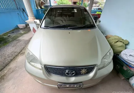2004 Toyota VIOS 1.5 E IVORY 4 ประตู เจ้าของขาย มีประกัน