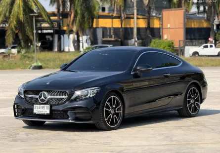 2023 Mercedes-Benz C-Class 2.0 C200 Coupe รถเก๋ง 2 ประตู รถบ้านมือเดียว ไมล์น้อย 