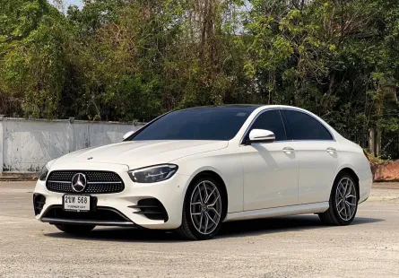 ขายรถ Mercedes-Benz E-Class E220d AMG Sport 2021 สภาพดี ไมล์น้อย เจ้าของขายเอง 