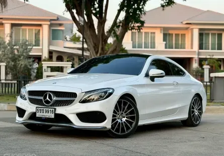 2016 Mercedes-Benz C-Class 2.0 C250 รถเก๋ง 2 ประตู รถสวย ไมล์แท้  