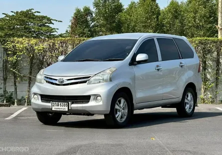 Toyota Avanza 1.5 ปี 2014 รถสวยสภาพดี ไมล์น้อย 