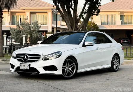 2016 Mercedes-Benz E-Class 2.1 E300 BLUETEC HYBRID รถเก๋ง 4 ประตู รถบ้านมือเดียว ไมล์น้อย  