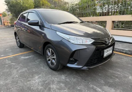 ยาริส 5 ประตู 2021 รถสวย ไม่มีชน ตรวจ Car Inspection 5 ดาว รับประกันเครื่อง/เกียร์ 2 ปี/20,000 กม. 