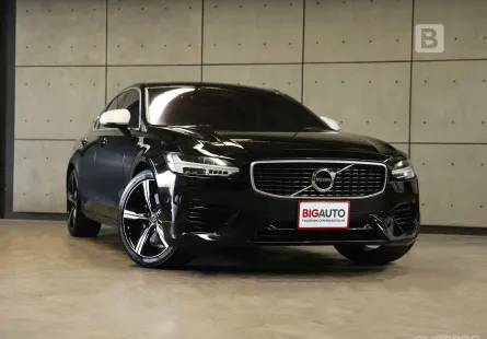 2019 Volvo S90 2.0 T8 R-Design 4WD Sedan AT ไมล์แท้ (TOP ที่สุดใน Trim Sport ของ S90) B5155