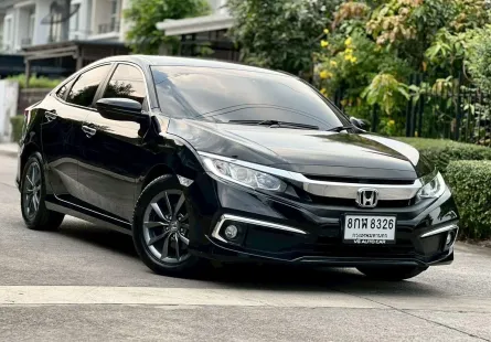 Honda Civic FC 1.8EL Minorchange เครื่องยนต์: เบนซิน  เกียร์: ออโต้  ปี: 2019 สี: ดำ 