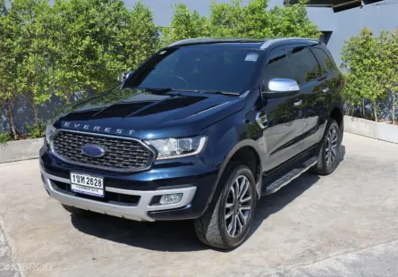 Ford Everest 2.0 Titanium+ ฟรีดาวน์ รวมค่าใช้จ่ายได้ รถเจ้าของมือเดียวไมล์แท้100% 