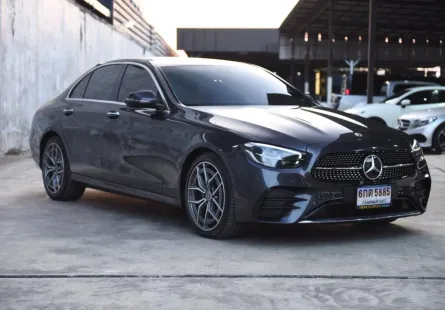 2022 Mercedes-Benz E-Class 2.0 E220d รถเก๋ง 4 ประตู รถบ้านมือเดียว ไมล์น้อยสุด  