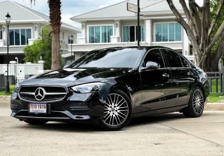 2023 Mercedes-Benz C-Class 2.0 C220d รถเก๋ง 4 ประตู รถบ้านแท้ ไมล์น้อย 60,000 km. 