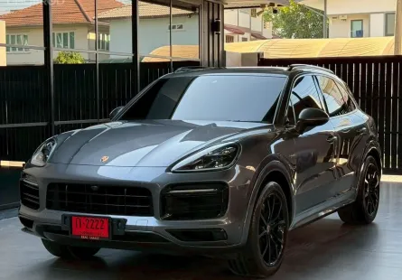 2022 Porsche CAYENNE 3.0 E-Hybrid SUV รถบ้านแท้ ไมล์น้อย 