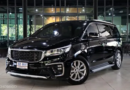 2019 Kia Grand Carnival 2.2 EX รถตู้/MPV รถบ้านแท้ ไมล์น้อย มือเดียวป้ายแดง  