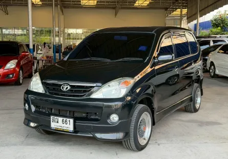 Toyota Avanza 1.3 S VVTi ปี 2006 สีดำ