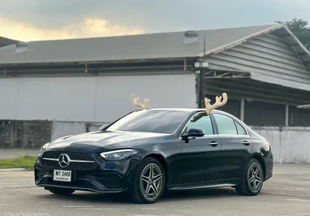 Mercedes-Benz C-Class C350e 2022 รถหรูมือสองสภาพดี ไมล์น้อย  