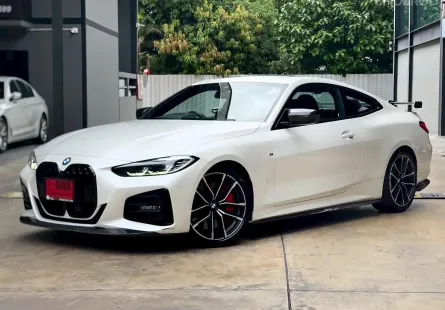2021 BMW 4 Series 2.0 430i รถเก๋ง 2 ประตู รถบ้านมือเดียว  ไมล์น้อย 