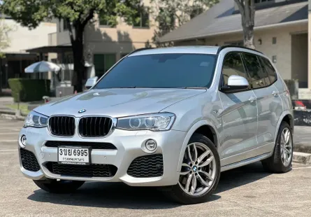 2017 BMW X3 2.0 xDrive20d SUV รถสวย  ไมล์แท้  